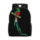 thumbnail image 1 of Mochila escolar ligera de quetzal de Guatemala, mochila para computadora portátil, mochila para estudiantes de secundaria, preparatoria y universidad., 1 of 5