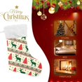 thumbnail image 4 of GZHJMY Christmas Stocking, Personalized Christmas Large Candy Stocking, 1 PCS Hanging Gift Xmas Stocking Decoration for Family Holiday Party Ornaments Decor Fireplace, 4 of 7