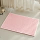 thumbnail image 1 of Alfombra de baño TYUU con forma de gofre, color rosa melocotón claro, 30 x 50 cm, 1 of 9