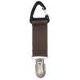 thumbnail image 1 of Bolsa con clip para sombrero, de lona, ​​portátil, con clip para guardar sombreros, para viajes al aire libre (café), 1 of 3