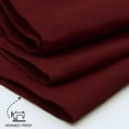 thumbnail image 4 of Your Chair Covers - Burgundy Rectangular Polyester Tablecloth (90x132 In.) - Durable, 4 of 5
