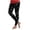 Black, variant on UngA Christmas Leggings for Women Holiday High Waisted Comfy Pants Ankle Length Brushed Xmas Gym Legging Winter Stretch Pajamas Womens Yoga Pants (Dark Gray,L)