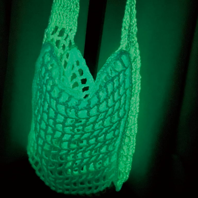 5 Pcs Glow in The Dark Yarn(Each 55yd),DIY Glow Yarn for Knitting Luminous  Yarn for Crocheting Sewing Supplies for Crocheting for DIY Arts, Crafts 