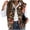 Style 6, variant on Women's Plus Size Fleece Vest Sleeveless Tops Lightweight Sherpa Button Down Printed Outwear Winter Warm Cozy Casual Jacket with Pockets