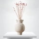 thumbnail image 1 of Florero de cerámica olla tarro con dos orejas mango decorativo escritorio ornamento multifuncional para estudio cocina ligero Estilo A, 1 of 8