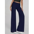 thumbnail image 4 of PRETTYGARDEN Women's Wide Leg Palazzo Pants Dressy Casual Elastic High Waisted Trousers Office Business Work Slacks, 4 of 8