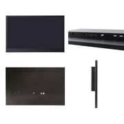 Elecsung 18.5 inches Smart Black Color LED Small Bathroom TV Waterproof WiFi Bluetooth New DTV ATSC Hotel Spa