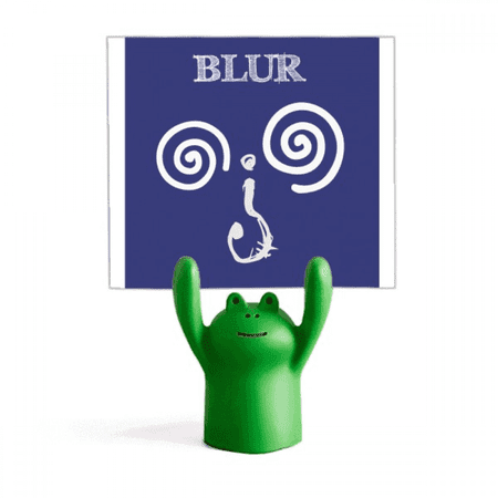 Dizzy Blue Emotion Question Mark Memo Holder Cartoon Animal Frog Stand Decoration Dizzy Blue Emotion Question Mark Memo Holder Cartoon Animal Frog Stand Decoration