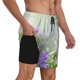 thumbnail image 2 of Fotbe Purple Butterfly On Wild Traje de Baño para Hombre – Shorts de Natación de Secado Rápido con Forro y Bolsillos-Medium, 2 of 6