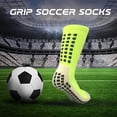 thumbnail image 5 of Calcetines de fútbol para hombre, calcetines de balón antideslizantes, almohadillas de agarre antideslizantes, 5 of 5