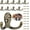 10 Pcs Antique Brass, variant on PETGLE 24 Pack Coat Hooks, Heavy Duty Double Prong Coat Hooks Wall Mounted with 48 Screws, No Rust White Metal Wall Hooks for Hanging Towel, Coat, Bag, Hat, Cup, Key