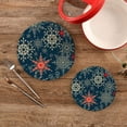 thumbnail image 2 of GZHJMY Snow Trivets for Hot Pots and Pans and Pot Holders 2PCS – Cotton Rope Round Mats, for Kitchens, Coasters, Placemats for Kitchen Pans Bowl Teapot, 2 of 7