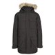 thumbnail image 1 of Trespass - Chaqueta Impermeable Deluxe con Capucha Pixilation para Hombre (Negro) Trespass UTTP4533_black, 1 of 6