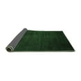 thumbnail image 2 of Ahgly Company Indoor Round Abstract Emerald Green Modern Area Rugs, 7' Round, 2 of 4