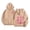 Khaki, variant on Multiple Bow Scripture Print Hoodie Women's Oversized Drawstring Pullover Sweatshirt for Fall Winter Casual Outfits