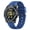 AW02 - Black Casing, Black Screen, Blue Ribbon, variant on Digital Sports Watch with Stopwatch, Alarm & Countdown, Dual Time Zone, Waterproof Ultra-Thin Wristwatch, Unisex Gift