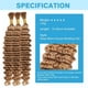 thumbnail image 2 of Cabello trenzado SOYI HAIR Deep Water Wave, 150 g, 56 cm, rubio, 2 of 6