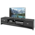 thumbnail image 3 of Pemberly Row Black Engineered Wood TV Stand with Drawers for TVs up to 85", 3 of 14