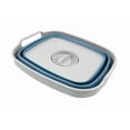 thumbnail image 2 of SAMMART 7.5L (2 Gallons) Collapsible Dishpan with Draining Plug - Foldable Washing Basin - Portable Dish Washing Tub - Space Saving Kitchen Storage Tray, 2 of 6