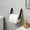 Black1914, variant on Under Cabinet Paper Towel Holder, Wooden Rod Leather Strap Tissue Roll Dispenser Rack For Kitchen Bathroom Outdoor Wall Mounted Rustic Storage Organizer