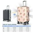 thumbnail image 6 of Lsque Strawberries Printed Luggage Cover, Travel Luggage Protector,Scratch and Dirt Resistant, Fits 18-32 Inch Luggage - X-Large, 6 of 9