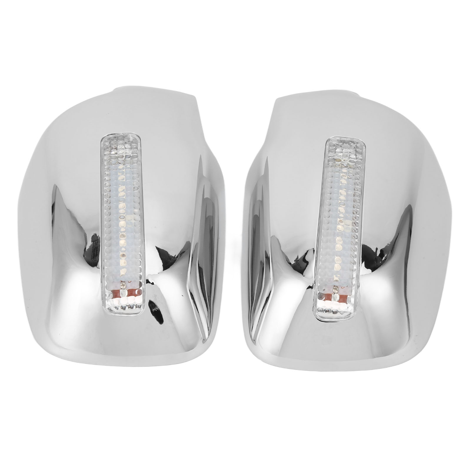 LED Side Mirror Cover, Door Mirror Cover Heat Resistant Bright ABS 2Pcs/Set Antiscratch