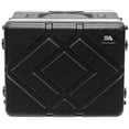 thumbnail image 4 of Seismic Audio - SALWR8M - Lightweight 8 Space Mid-Size ABS Rack Case - 8U PA DJ Medium Depth Amp Effects Rack Case, 4 of 4