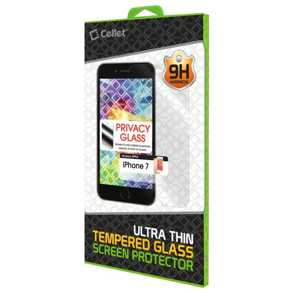 Tempered Glass Privacy Screen Protector for for iPhone 7 Plus / 8 Plus Exact Fit