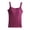 Hot Pink, variant on Workout Tank Tops for Women with Built In Bra Women's Solid Color with Chest Bra One Tank Top Sleeveless Gym Tops Seamless Racerback Athletic Yoga Shirts White Xxl