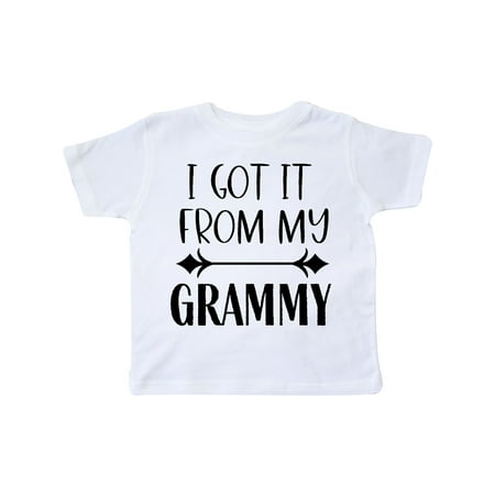 

Inktastic I Got It From My Grammy Gift Toddler Boy or Toddler Girl T-Shirt