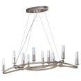 thumbnail image 1 of Maxim 38498CLGS Entwine 10-Light Chandelier, Golden Silver, 1 of 1
