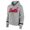 thumbnail image 2 of Women's Fanatics Heather Gray Chicago Bulls Halftime Pullover Hoodie, 2 of 3