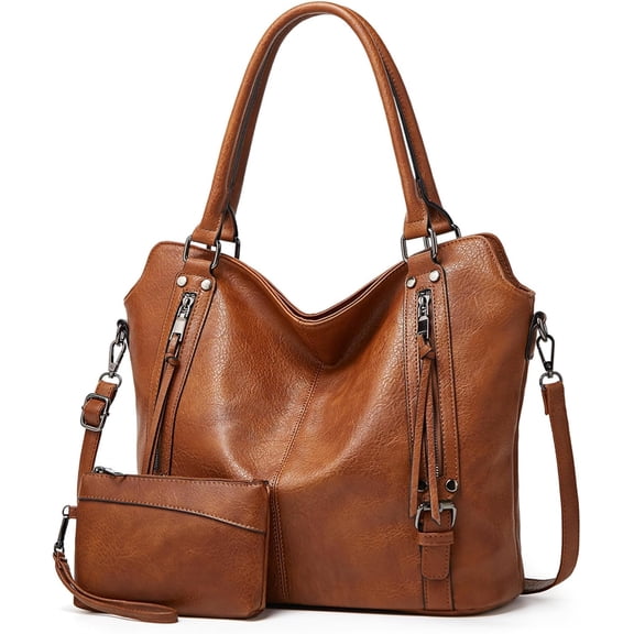 NCY Tote Handbags for Women Hobo Purse and Shoulder Bags Multiple Pockets with Adjustable Strap for Work Travel Everyday