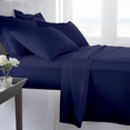 thumbnail image 1 of Boston Linen Co. 100% Cotton Sheet Set Percale Weave Hotal Quality 300 Thread Count Bedding Set Ultra Soft Bed Sheets Fits Mattress Upto 16” Deep, 1 of 6