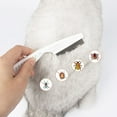thumbnail image 4 of Stainless Steel Dense Teeth Flea Comb for Dogs and Cats Portable Grooming Brush, 4 of 9