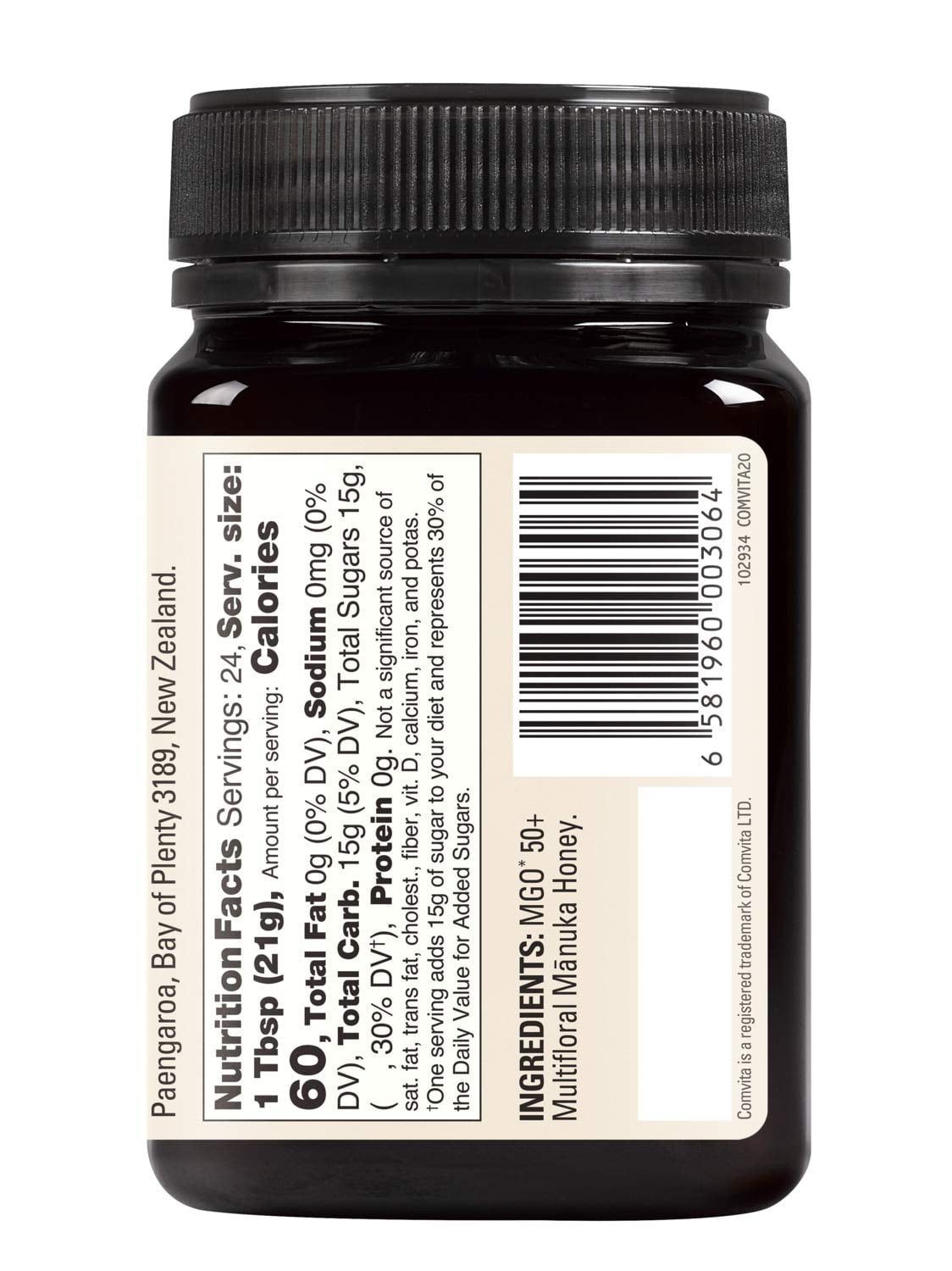 MULTIFLORAL MANUKA HONEY MGO 50+, 1 Jar