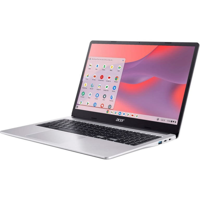 Acer Chromebook 315 15.6” HD Laptop, Intel Pentium N6000, 4GB RAM, 128GB eMMC, Chrome OS + Protective Sleeve Acer Chromebook 315 15.6” HD Laptop, Intel Pentium N6000, 4GB RAM, 128GB eMMC, Chrome OS + Protective Sleeve