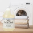 thumbnail image 5 of Ginger Lily Farms Botanicals Pure Castile Liquid Soap Refill, Fragrance-Free, 1 Gallon, All-Purpose Cleaner for Body, Face, Hair, Dishes, Laundry & Pets, Non-GMO, 100% Vegan & Cruelty-Free, 5 of 8