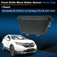 thumbnail image 3 of Tapa de cubierta del sensor de radar de onda de la parrilla delantera Unique Bargains No.71124-TLA-A00 para Honda CRV 2017 2018 2019 con cubierta de radar de parrilla de crucero adaptativo, 3 of 7