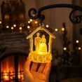 thumbnail image 3 of Halloween Ghost LED String Lights,Waterproof Battery Operated Hanging Ghost Garland with Flickering Lights for Indoor Outdoor Halloween Party Decor, 3 of 7