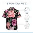 thumbnail image 7 of High Quality Hawaiian Shirts for Men Short Sleeve Aloha Beach Shirt Floral Summer Casual Button Down Shirts Blouses RXMEPW, 7 of 7