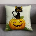 thumbnail image 1 of Jusqu'à 65% de Réduction SMihono Halloween Coton Housse de Coussin Housse de Coussin Canapé Maison Decor, 1 of 2
