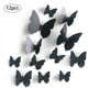 thumbnail image 1 of 12 pegatinas de mariposas 3D, extraíbles, reutilizables, para pared, impermeables, de PVC, para el hogar, bricolaje, decoración de pared para dormitorio, apartamento, puntos de pegamento +, 1 of 5