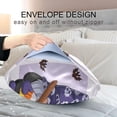 thumbnail image 5 of Coolnut Halloween Cute Gnome Satin Pillowcase for Hair and Skin Silk Pillowcase, Standard Size(20x26 inches) - Slip Cooling Satin Pillow Covers with Envelope Closure（1002） Home Decor Gifts, 5 of 7