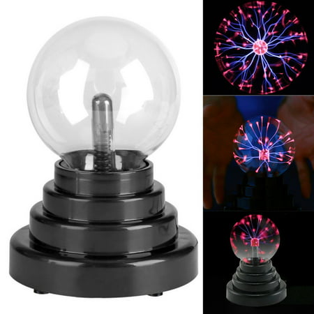 Magic Plasma Static Ball Lava Lamp Light Touch Sensitive Electric USB