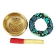 thumbnail image 2 of IBA Indianbeautifulart Tibetan Singing Bowl Musical Instrument For Meditation W/ Stick & Cushion Handcrafted In Nepal Bowl For Relaxation, Yoga & Spiritual Healing, 2 of 7