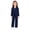 A Dark Blue, variant on Kids Boys Mechanic Coveralls Long Sleeve One Piece Flightsuit Overalls Jumpsuit Boiler Suit Grey 6