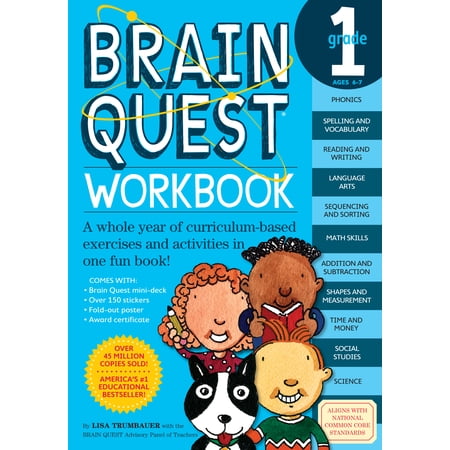 Brain Quest Workbooks: Brain Quest Workbook: 1st Grade (Paperback)