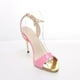 thumbnail image 5 of Zapatos de mujer Sandalias puntiagudas de color caramelo Moda Tacones altos Cadena de metal Zapatos grandes Wmkox8yii  hfjk4562, 5 of 7