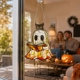thumbnail image 4 of 2026 Halloween Reading Ghost Acrylic Suncatcher , Summerween Decor Signs for Window Hanging Ornament, Art Garden Decor for Book Lover, 4 of 8